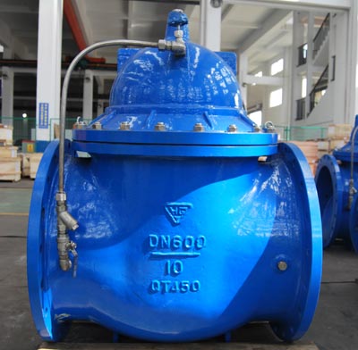 德國拜耳集團向上海滬工閥門廠定購的水力控制閥1